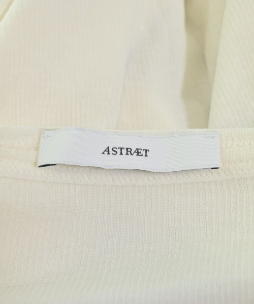 ASTRAET（アストラット）Tシャツ・カットソー 白 サイズ:F レディース/2200618527038