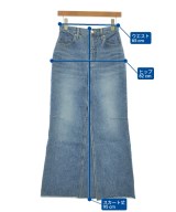 ASTRAET（アストラット）ロング・マキシ丈スカート 紺 サイズ:0(XS位) レディース/2200605974098