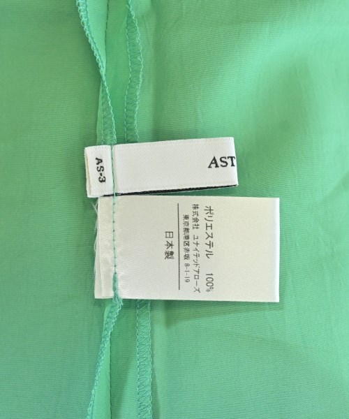 ASTRAET（アストラット）ブラウス 緑 サイズ:-(M位) レディース/2200616467046