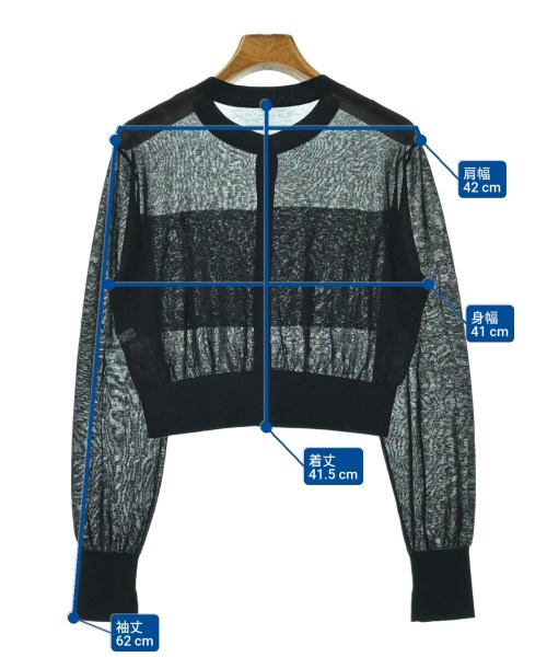 ASTRAET（アストラット）カーディガン 黒 サイズ:F レディース/2200615059037