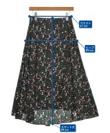 ASTRAET（アストラット）ロング・マキシ丈スカート 黒 サイズ:1(S位) レディース/2200673569011