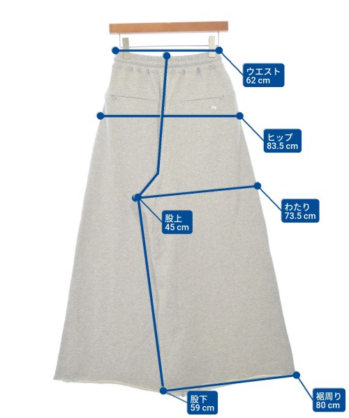 ASTRAET（アストラット）スウェットパンツ グレー サイズ:0(XS位) レディース/2200673600110