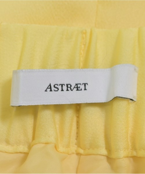 ASTRAET（アストラット）その他 黄 サイズ:0(XS位) レディース/2200680507051