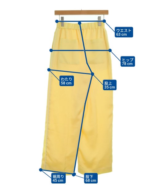 ASTRAET（アストラット）その他 黄 サイズ:0(XS位) レディース/2200680507068