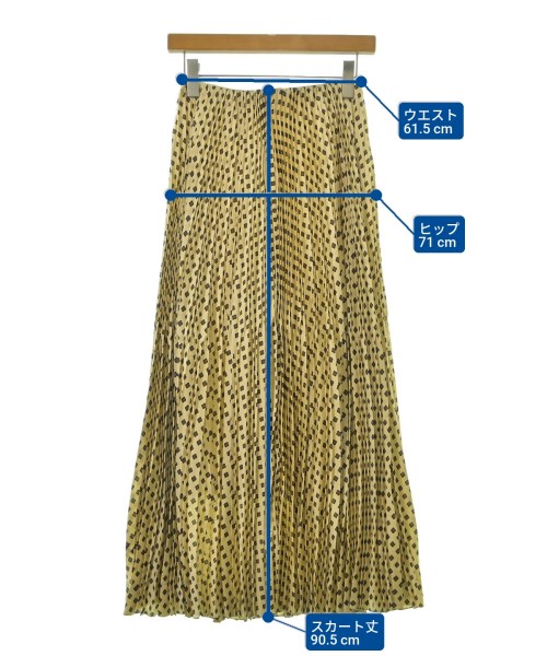 ASTRAET（アストラット）ロング・マキシ丈スカート ベージュ サイズ:0(XS位) レディース/2200680075086