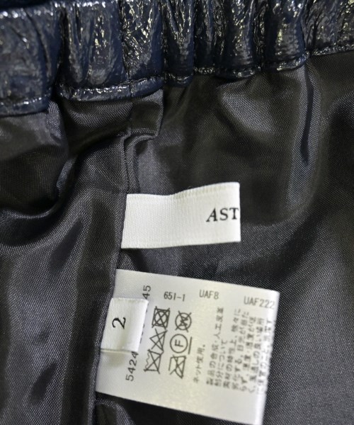 ASTRAET（アストラット）ロング・マキシ丈スカート 紺 サイズ:2(M位) レディース/2200685944332