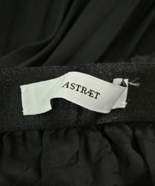 ASTRAET（アストラット）ロング・マキシ丈スカート 黒 サイズ:0(XS位) レディース/2200685944509