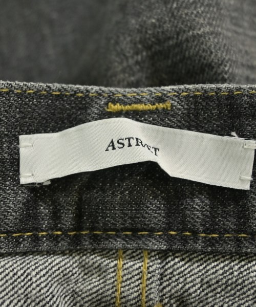ASTRAET（アストラット）デニムパンツ 黒 サイズ:26(M位) レディース/2200685944547