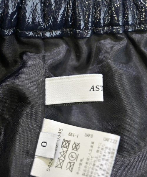 ASTRAET（アストラット）ロング・マキシ丈スカート 紺 サイズ:0(XS位) レディース/2200695917036