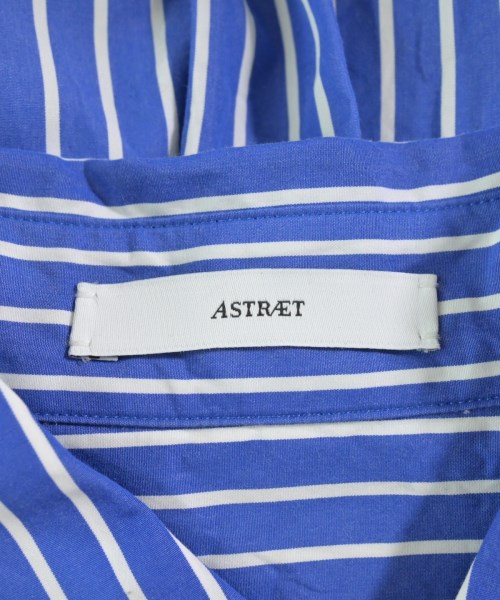 ASTRAET（アストラット）カジュアルシャツ 青 サイズ:F レディース/2200695511395