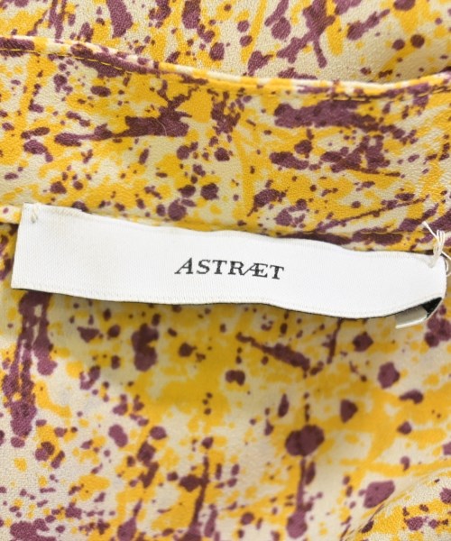 ASTRAET（アストラット）カジュアルシャツ 黄 サイズ:F レディース/2200696670053