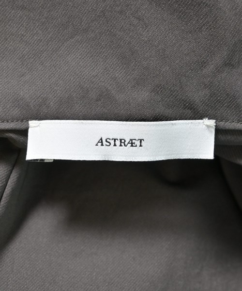 ASTRAET（アストラット）シャツワンピース グレー サイズ:F レディース/2200698641037
