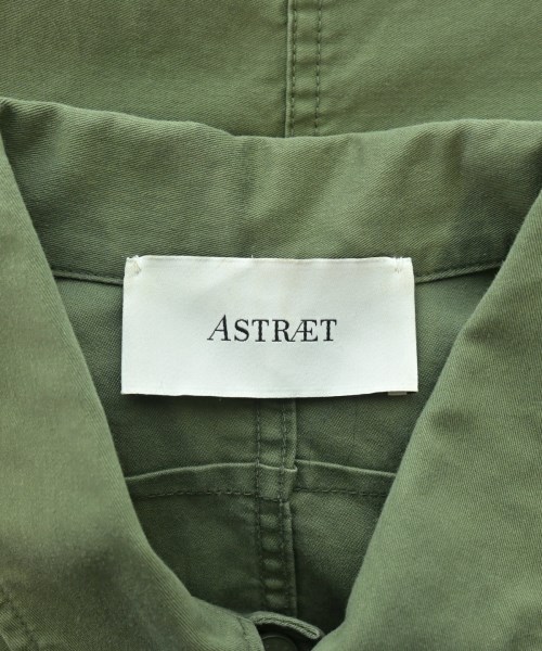 ASTRAET（アストラット）ミリタリーブルゾン カーキ サイズ:F レディース/2200699079037