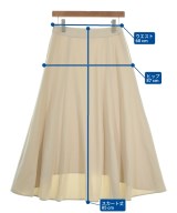 ASTRAET（アストラット）ロング・マキシ丈スカート ベージュ サイズ:1(S位) レディース/2200648567042