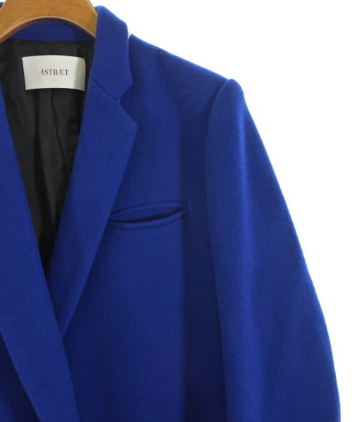 ASTRAET（アストラット）チェスターコート 青 サイズ:1(S位) レディース/2200656940042
