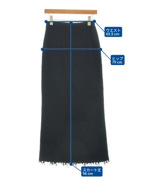 ASTRAET（アストラット）ロング・マキシ丈スカート 黒 サイズ:-(M位) レディース/2200653572048