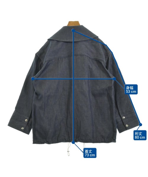 ASTRAET（アストラット）デニムジャケット 紺 サイズ:F レディース/2200657614010