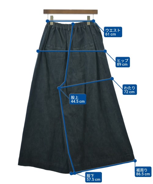 ASTRAET（アストラット）デニムパンツ 紺 サイズ:0(XS位) レディース/2200653967042