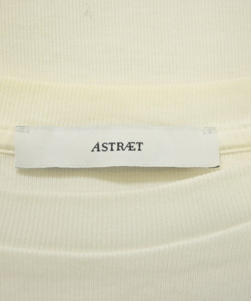 ASTRAET（アストラット）Tシャツ・カットソー 白 サイズ:F レディース/2200656980031