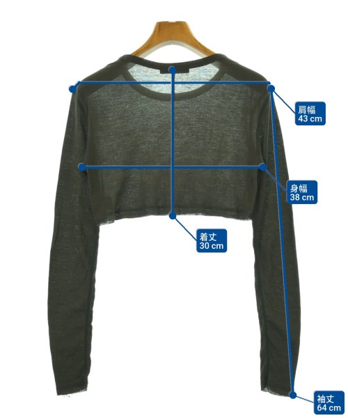 ASTRAET（アストラット）Tシャツ・カットソー 茶 サイズ:-(XXS位) レディース/2200659847058