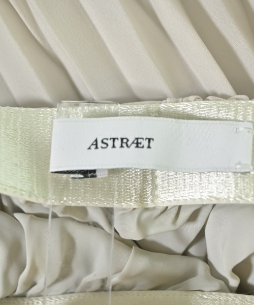 ASTRAET（アストラット）ロング・マキシ丈スカート 白 サイズ:1(S位) レディース/2200712366304