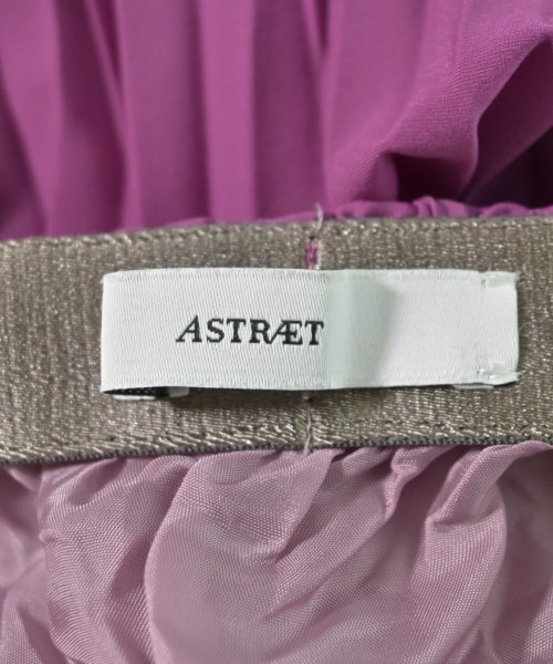 ASTRAET（アストラット）ロング・マキシ丈スカート 紫 サイズ:1(S位) レディース/2200712366335