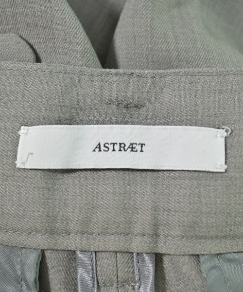 ASTRAET（アストラット）スラックス グレー サイズ:00(XS位) レディース/2200714291048