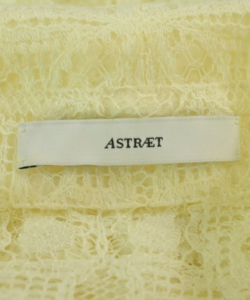 ASTRAET（アストラット）カジュアルシャツ 黄 サイズ:F レディース/2200711584228