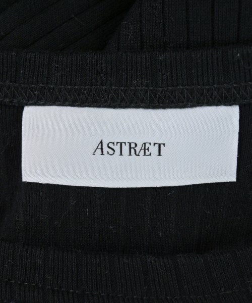 ASTRAET（アストラット）Tシャツ・カットソー 黒 サイズ:-(S位) レディース/2200715080238