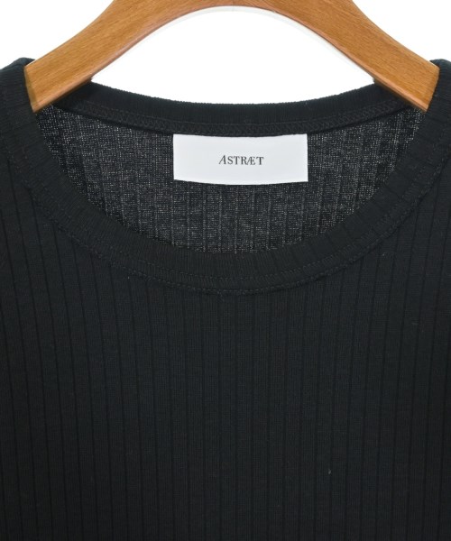 ASTRAET（アストラット）Tシャツ・カットソー 黒 サイズ:-(S位) レディース/2200715080238