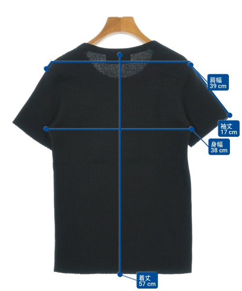 ASTRAET（アストラット）Tシャツ・カットソー 黒 サイズ:-(S位) レディース/2200715080238