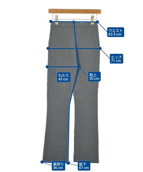 ASTRAET（アストラット）スウェットパンツ グレー サイズ:-(S位) レディース/2200639150116