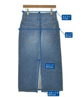 ASTRAET（アストラット）ロング・マキシ丈スカート 紺 サイズ:1(S位) レディース/2200648785040