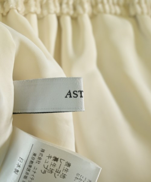 ASTRAET（アストラット）ロング・マキシ丈スカート 白 サイズ:1(S位) レディース/2200650224094