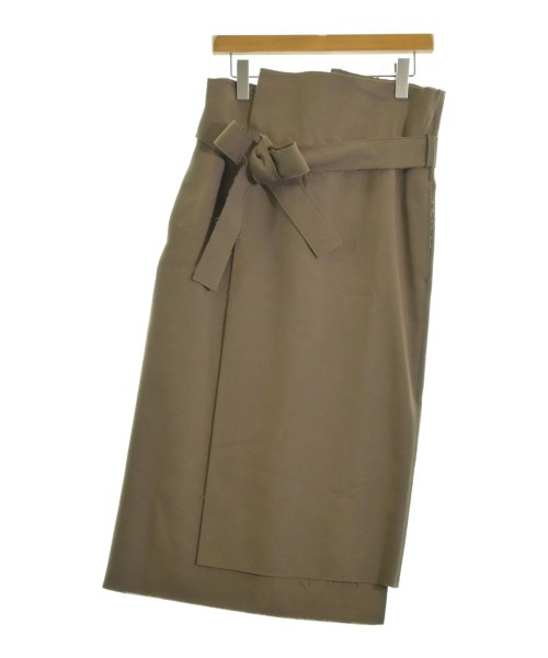 ASTRAET(アストラット)ロング・マキシ丈スカート 茶 サイズ:1(S位)/2200646444024