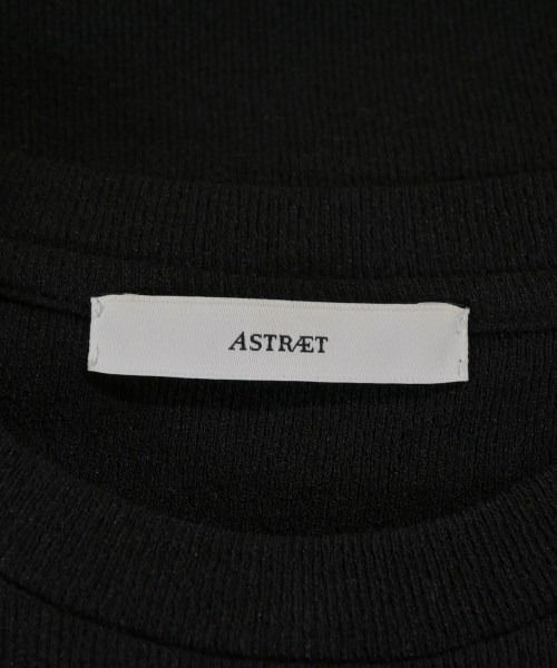 ASTRAET（アストラット）Tシャツ・カットソー 黒 サイズ:F レディース/2200644893077