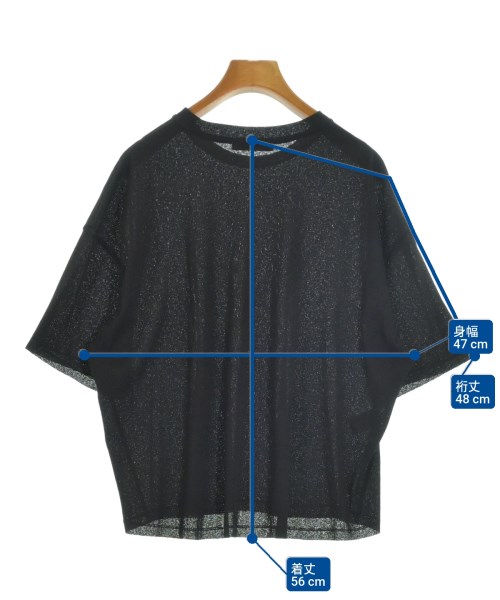 ASTRAET（アストラット）Tシャツ・カットソー 黒 サイズ:F レディース/2200644893077