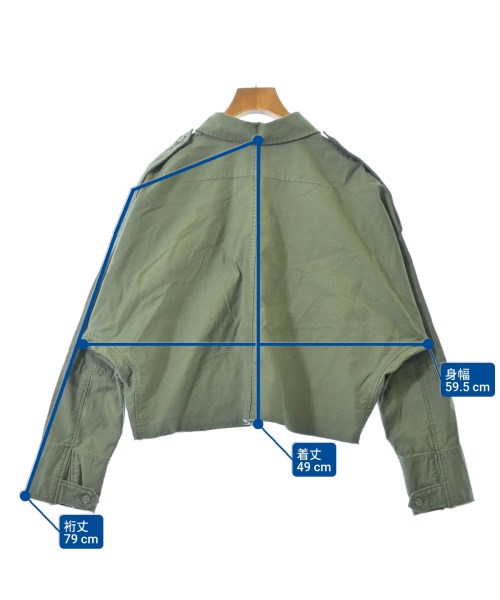 ASTRAET（アストラット）ミリタリーブルゾン カーキ サイズ:F レディース/2200652380019