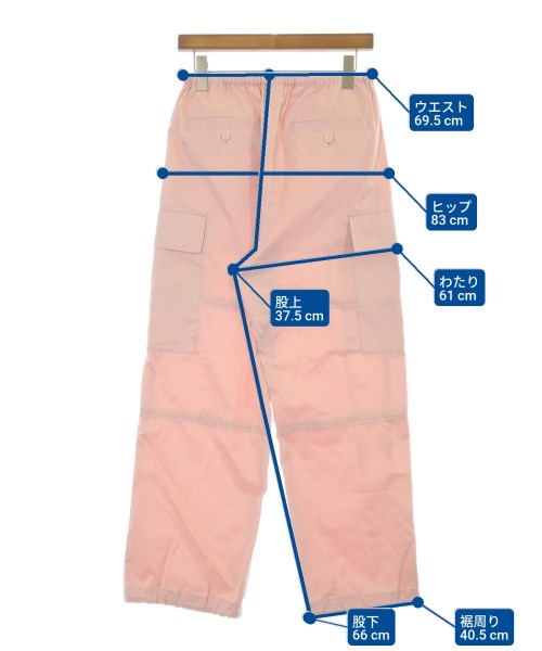 ASTRAET（アストラット）カーゴパンツ ピンク サイズ:0(XS位) レディース/2200628552013
