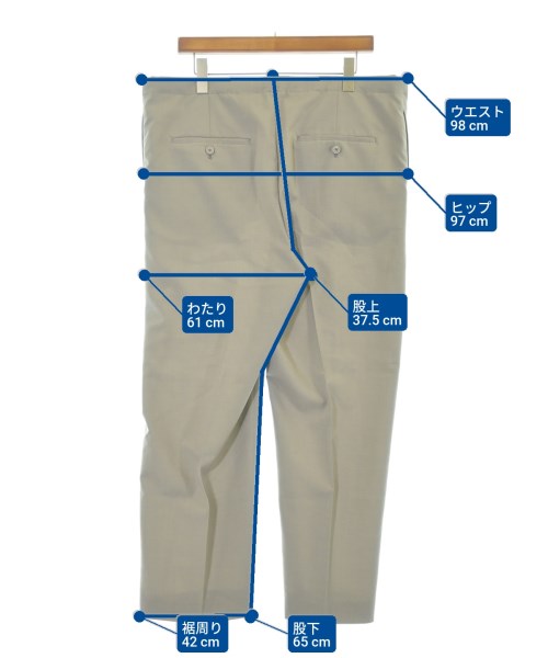 ASTRAET（アストラット）スラックス ベージュ サイズ:00(XS位) レディース/2200628552051