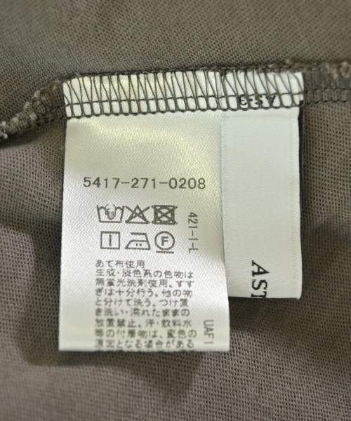 ASTRAET（アストラット）Tシャツ・カットソー グレー サイズ:-(L位) レディース/2200695990138