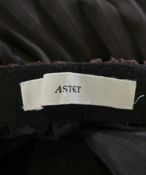 ASTRAET（アストラット）ロング・マキシ丈スカート 黒 サイズ:1(S位) レディース/2200709087083