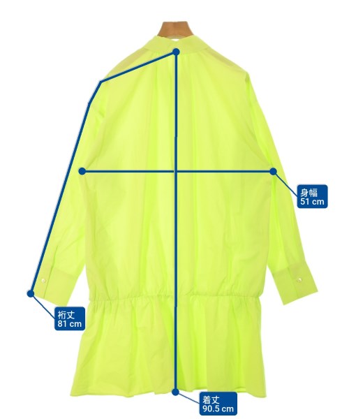 ASTRAET（アストラット）シャツワンピース 黄 サイズ:F レディース/2200663004164