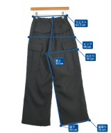 ASTRAET（アストラット）カーゴパンツ 黒 サイズ:0(XS位) レディース/2200666982032