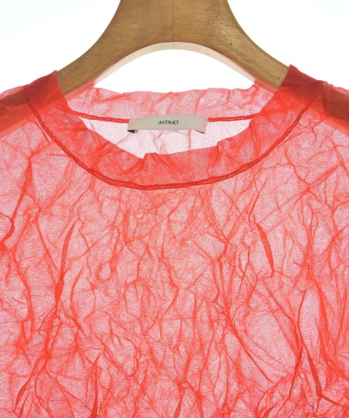 ASTRAET（アストラット）Tシャツ・カットソー 赤 サイズ:-(M位) レディース/2200722055076