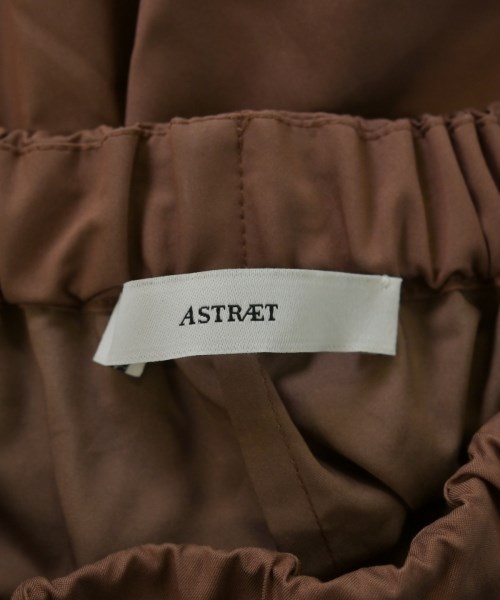 ASTRAET（アストラット）ワンピース 茶 サイズ:F レディース/2200717947065