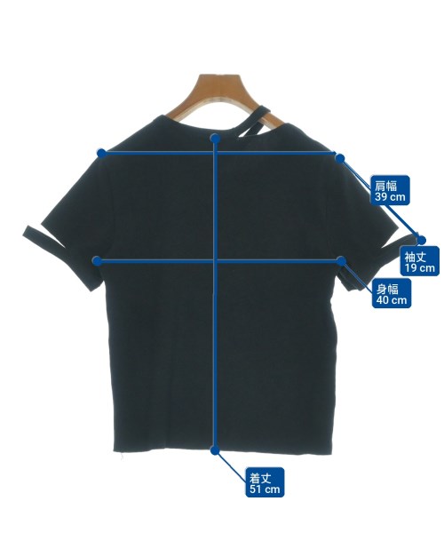 ASTRAET（アストラット）Tシャツ・カットソー 黒 サイズ:-(M位) レディース/2200724503100