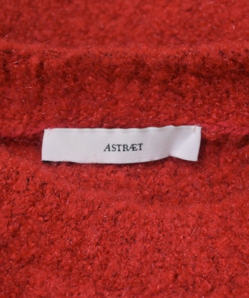 ASTRAET（アストラット）ニット・セーター 赤 サイズ:F レディース/2200684356143