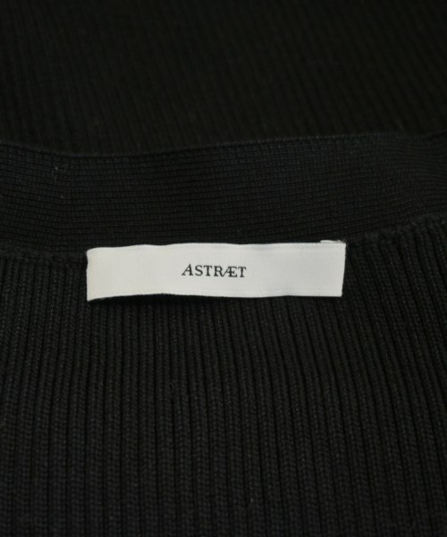 ASTRAET（アストラット）カーディガン 黒 サイズ:F レディース/2200684418070