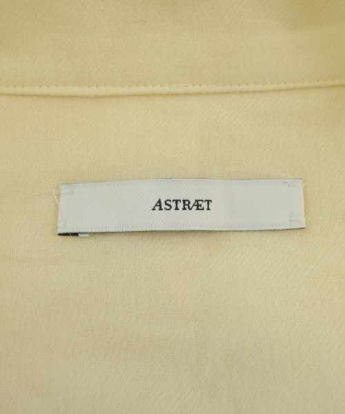 ASTRAET（アストラット）カジュアルシャツ 黄 サイズ:F レディース/2200689432088